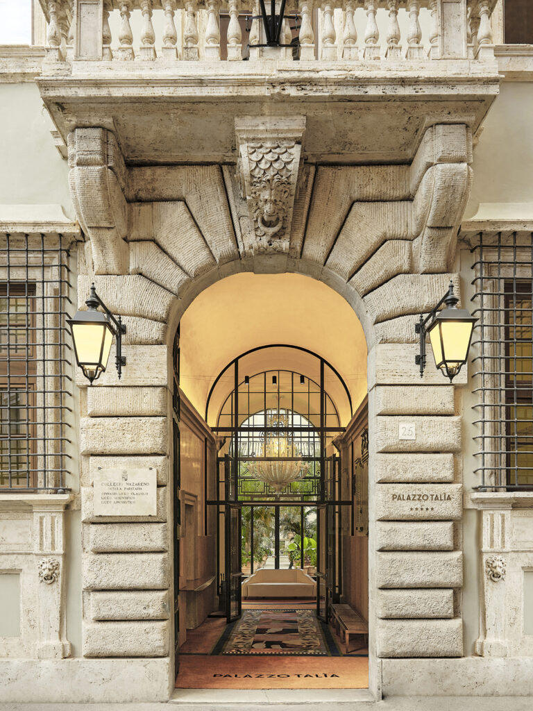 Luca Guadagnino Palazzo Talia en Roma