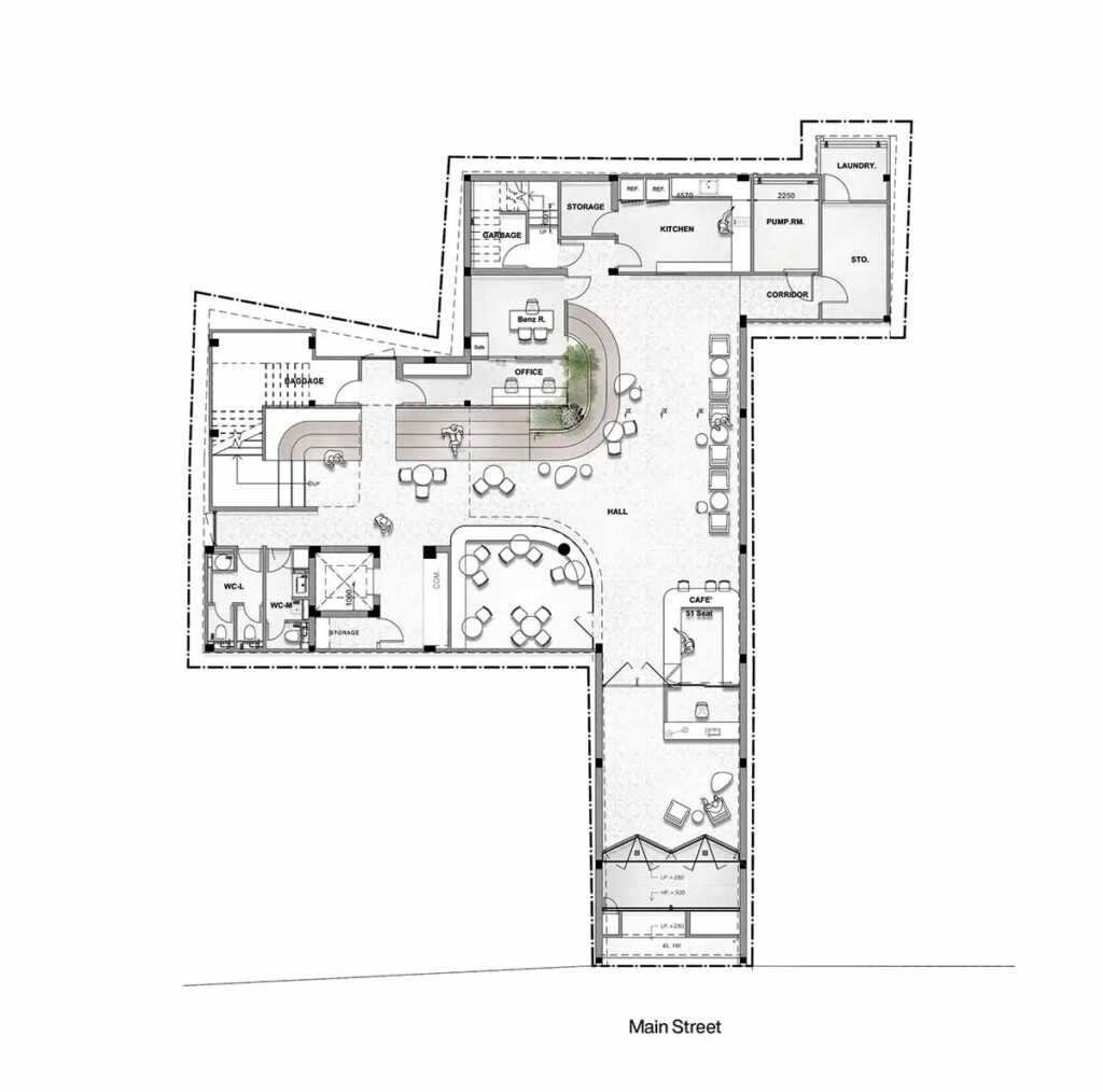 VMA Design Studio Double B Hostel en Bangkok